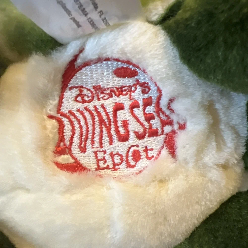 Vint. Walt Disney World Turtle Plush‎ Living Seas Stuffed Animal Epcot 8